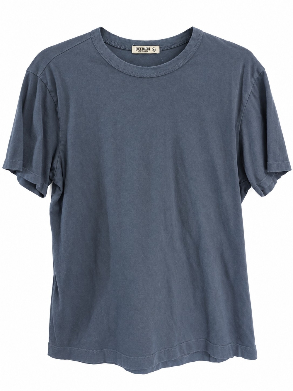 Buck Mason Crewneck T-Shirt Men’s Medium Blue Gray